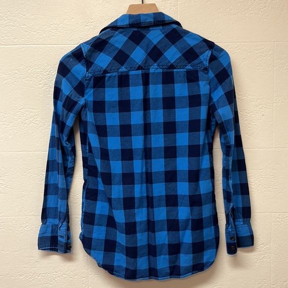 J.Crew Womans Flannel Shirt Size XXS - Picture 2 of 6